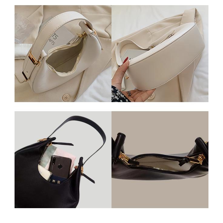 美品✨プラダ　ワンショルダー　シボ革　三日月形　RUBINO ゴールド金具　赤 美品✨プラダ ワンショルダー シボ革 三日月形 RUBINO ゴールド