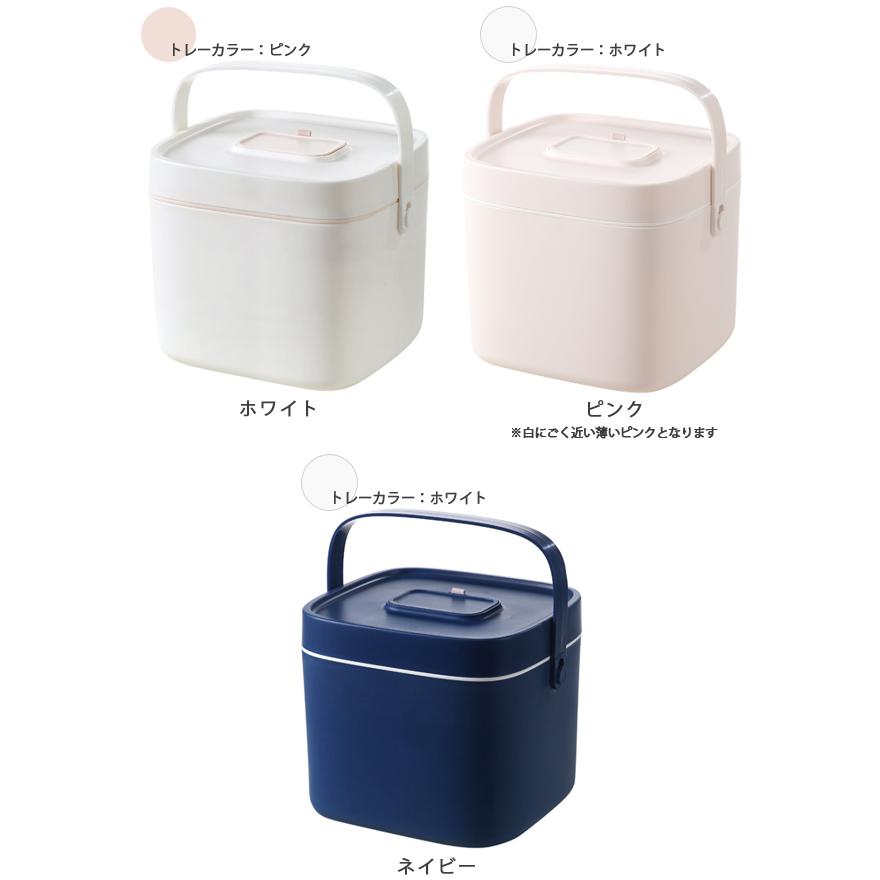 訳あり 救急箱 薬箱 大容量 収納ボックス なんでも箱 Lサイズ ピルケース ステッカー付き シンプル 薬収納 道具箱 家庭用 薬入れ 大きい GPT gu1b176-b(gu1b943) | ブランド登録なし | 12