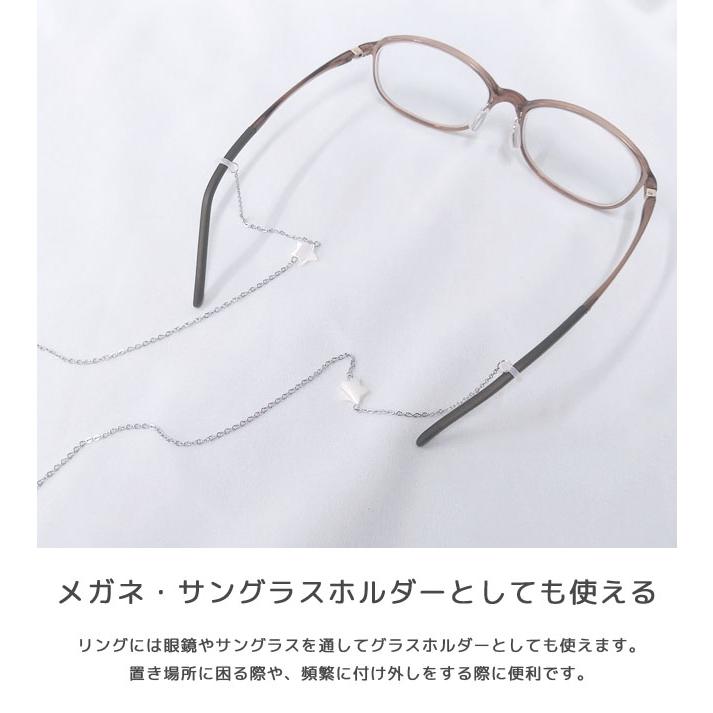 ワイヤレスイヤホン 落下防止 紛失防止 イヤホンストラップ ネックストラップ イヤホンホルダー 星 チェーン GPT 10点迄メール便OK(gu1b993) | ブランド登録なし | 03