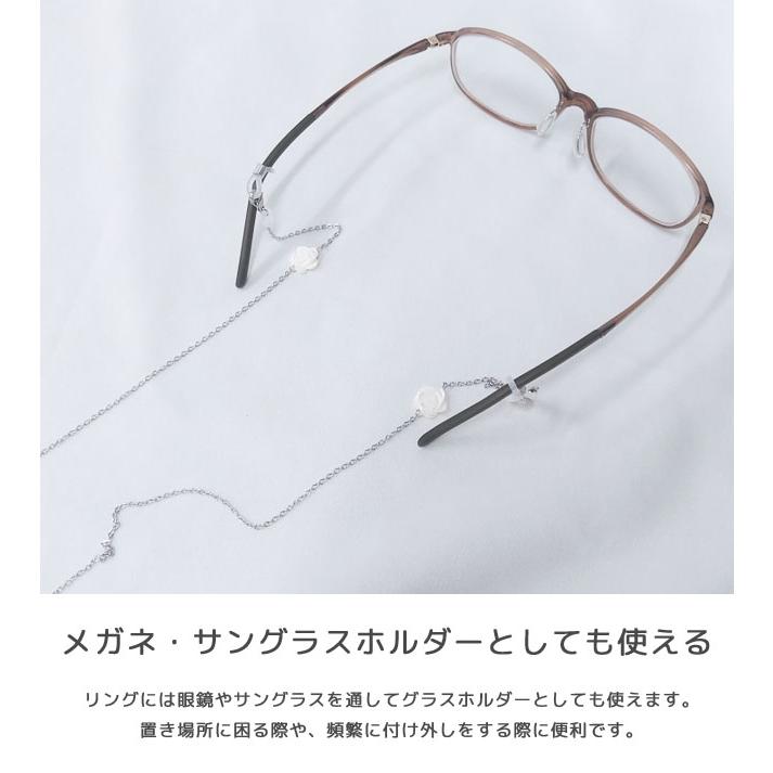 「レビュー記入でメール便送料無料」ワイヤレスイヤホン 落下防止 紛失防止 ネックストラップ ローズ チェーン アクセサリー GPT gu1b997-mail(gu1b998) | ブランド登録なし | 03