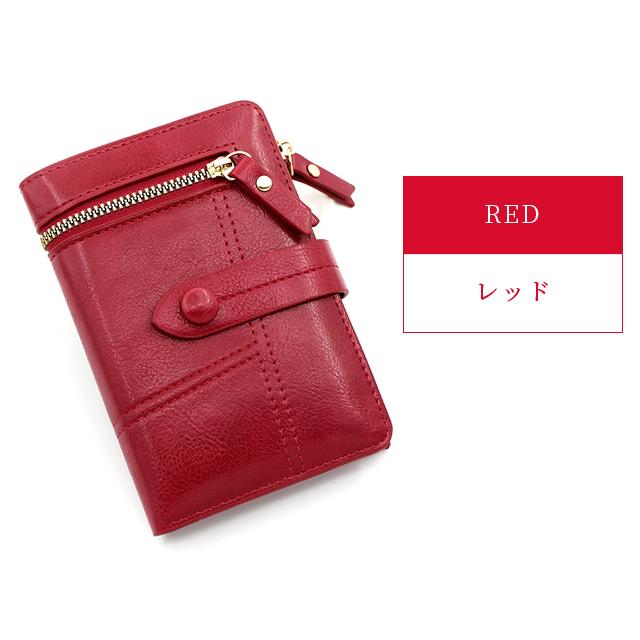 「レビュー記入でメール便送料無料」財布 レディース 二つ折り ミニ財布 メンズ ファスナー 写真入れ カード GPT gu1c004-mail(1通につき3点迄)(gu1c005) | ブランド登録なし | 08