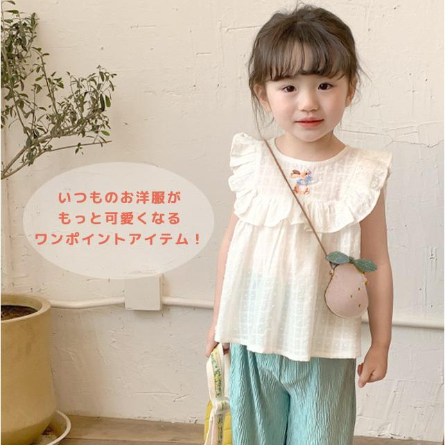 「レビュー記入でメール便送料無料」ポシェット ポーチ 子供 キッズ マイクロバッグ 女の子 ナチュラル ミニポーチ ショルダーバッグ GPT gu1c027-mail(gu1c028) | ブランド登録なし | 03