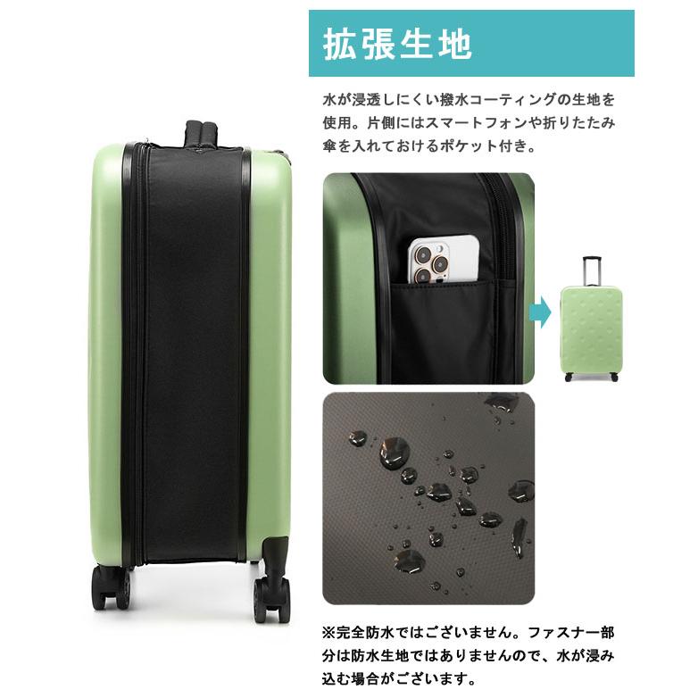 スーツケース 折りたたみ キャリーケース キャリーバッグ LLサイズ 大型 ジッパー 103L 4泊 5泊 10日 旅行 出張 エンボス 南京錠付き GPT 送料無料(gu1c059)[c] | ブランド登録なし | 07