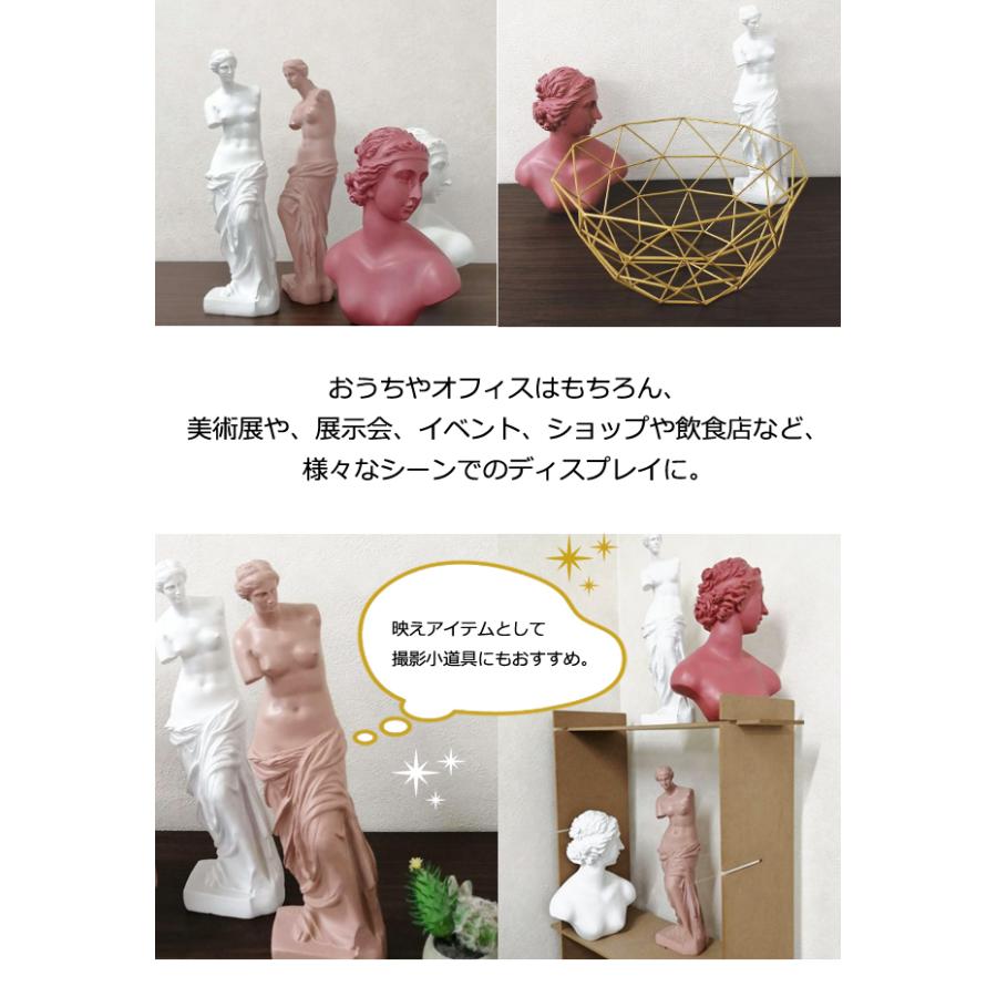アート　石膏 石膏像 風 デッサン オブジェ ミロのヴィーナス 石膏 レプリカ像 小型