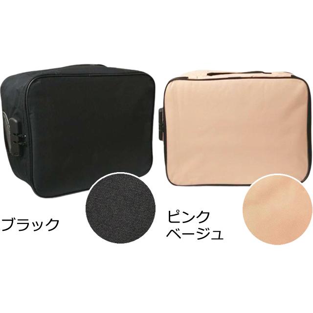 防犯 3桁ダイヤルロック付き 深型 仕切り×4 キャリーオン バッグ 大容量 ケース BOX型 ポケット 多数 収納 ボックス 鍵 手提げ A4 GPT(gu1c129)「送料無料」 | ブランド登録なし | 12
