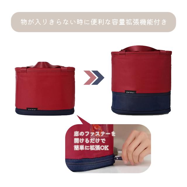 保冷バッグ クーラーバッグ 折りたたみ 容量拡張 小型 大容量 保温 ソフトクーラー お弁当 キャンプ アウトドア 花見 バイカラー GPT 送料無料(gu1c158) | ブランド登録なし | 05