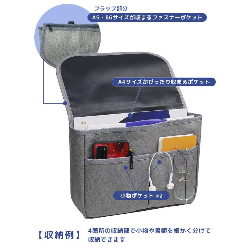 車椅子用 バッグ 車椅子バッグ 鞄 収納 サイド 横 吊り下げ サイドポケット 大容量 大きめ シルバーカー 歩行器 介護用品 便利 GPT 1点迄メール便OK(gu1c159) | ブランド登録なし | 04