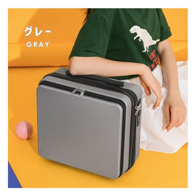ミニスーツケース トランク 機内持ち込み フロントオープン 前開き トラベル 旅行 キャリーオン 29.5cm レディース メンズ GPT 送料無料(gu1c211)「C」 | ブランド登録なし | 16