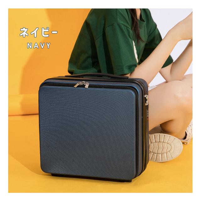 ミニスーツケース トランク 機内持ち込み フロントオープン 前開き トラベル 旅行 キャリーオン 29.5cm レディース メンズ GPT 送料無料(gu1c211)「C」 | ブランド登録なし | 17
