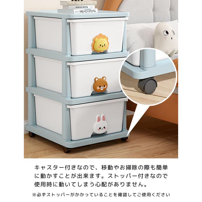 2層の折るスペース節約のプラスチック収納箱、足車が付いている収納キャビネット hm-jj-sn-cwx-20.jpg