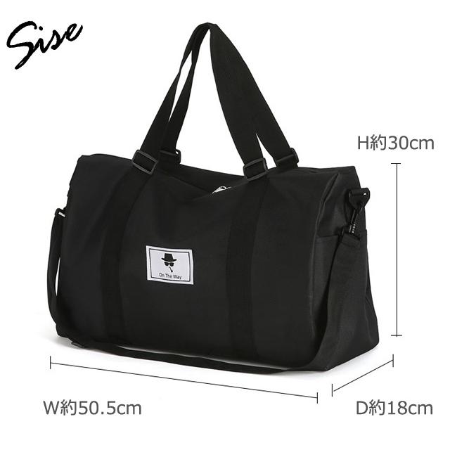 ボストンバッグ 大容量 ショルダーバッグ キャリーオンバッグ 3WAY 2WAY  メンズ レディース 軽量 ダンディ タグ GPT 送料無料(gu1c224) | ブランド登録なし | 10