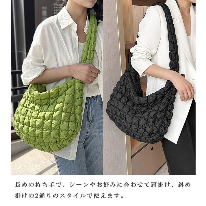 ポップコーン バッグ ショルダーバッグ レディース キルティング