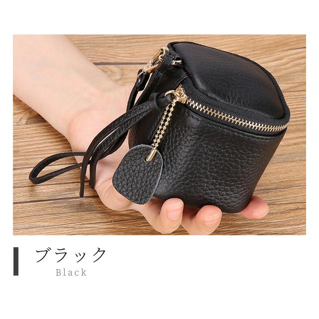 「レビュー記入でメール便送料無料」ミニポーチ 小さめ 小物入れ キューブ型 コインケース レザー 本革 ストラップ GPT gu1c090-mail(1通につき2点)(gu1c229) | ブランド登録なし | 07