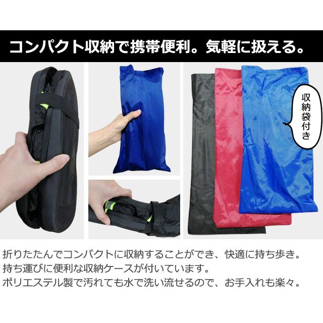 在庫限り シューズカバー レッグカバー 防水 ロング 雨 足首固定バンド 蛍光色 反射テープ付き丈 ファスナー 収納ケース 膝下 長め GPT (gu1c235)「送料無料」 | ブランド登録なし | 09