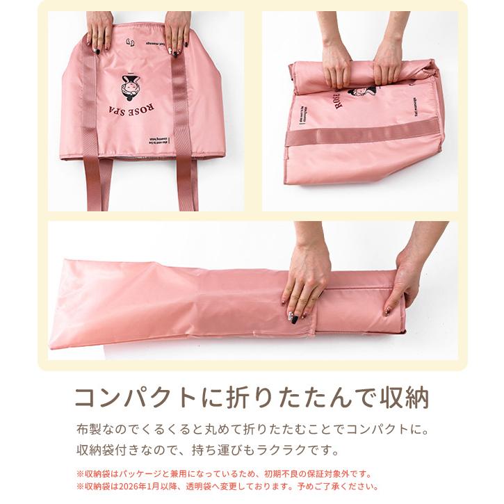 フットバス 足湯 折りたたみ ふくらはぎ 蓋付 バケツ コンパクト 持ち運び 保温 足浴 軽量 足湯バッグ キャンプ 防災 洗濯 大容量 旅行 GPT 送料無料(gu1c241) | ブランド登録なし | 07