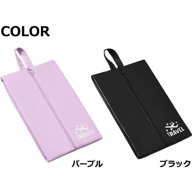 シューズケース シューズバッグ シューズポーチ シューズ収納 靴収納 旅行 ジム スポーツ 持ち手 パステルカラー PUレザー GPT 5点迄メール便OK(gu1c263) | ブランド登録なし | 16