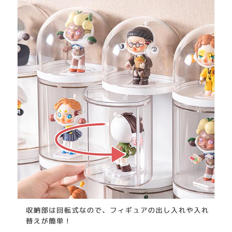 フィギュアケース コレクションケース 卓上 壁掛け フィギュア収納 縦長 タワー型 3段 ディスプレイ 収納ケース ラック 収納棚 推し活 GPT 送料無料(gu1c303) | ブランド登録なし | 02