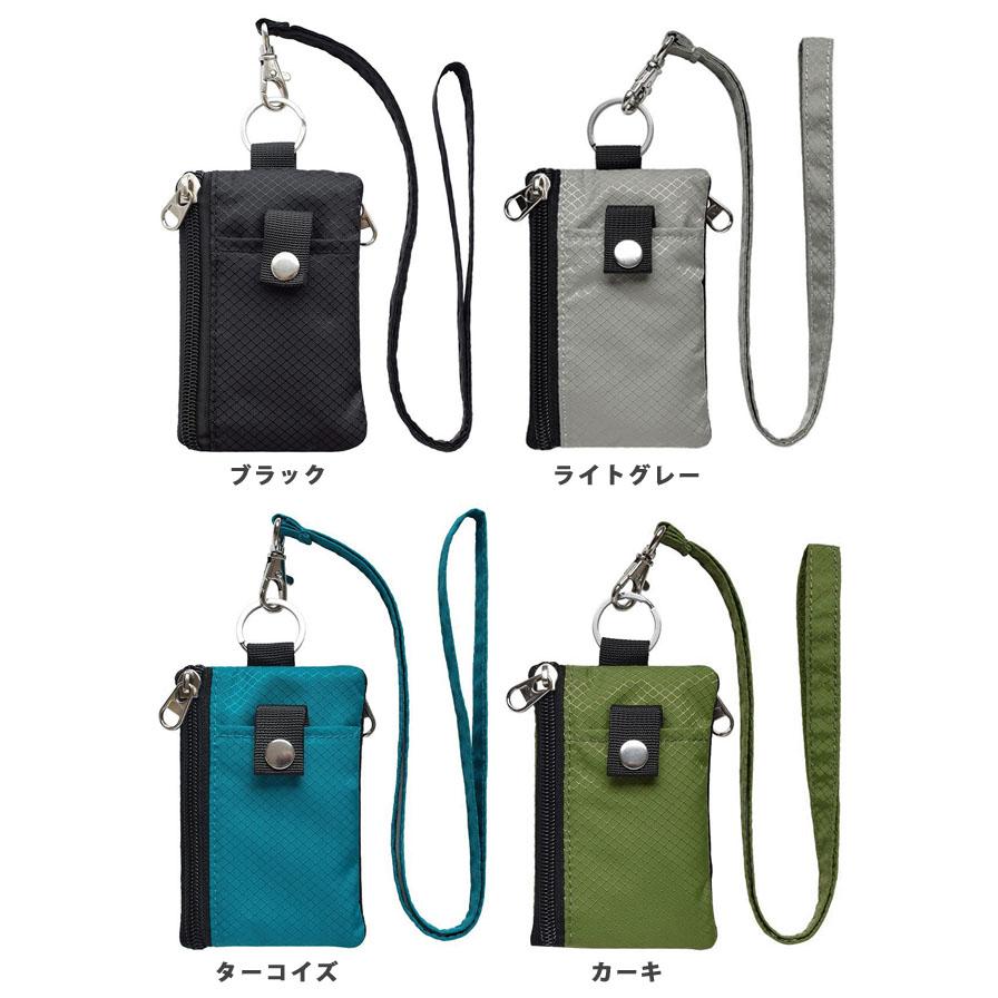 スキミング防止 財布 ミニ財布 メンズ 首かけ 紐付き カードケース パスケース RFID 小銭入れ 小さい 薄型 ネックストラップ GPT 5点迄メール便OK(gu1c313) | ブランド登録なし | 11