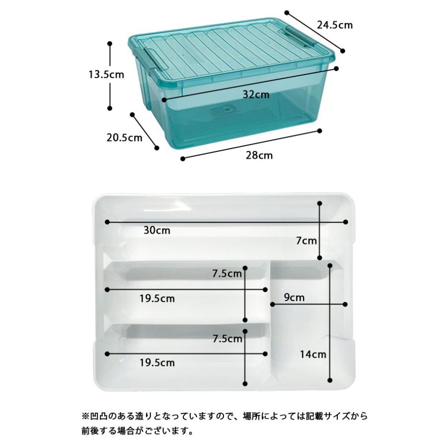 ブロック 収納ボックス 収納ケース 2段 大容量 おもちゃ レゴ パーツケース おもちゃ箱 透明 フタ付き 積み重ね プラスチック 仕切り GPT 送料無料(gu1c321) | ブランド登録なし | 10
