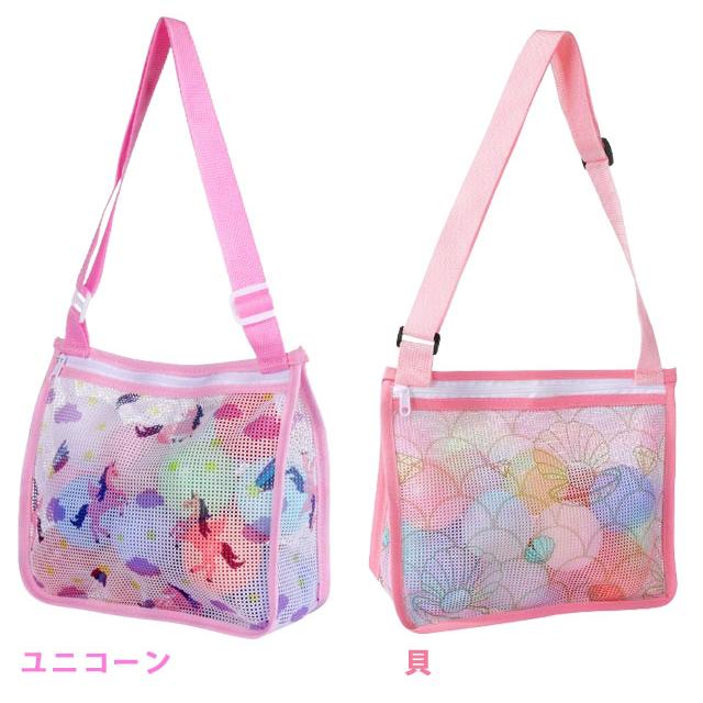 キッズ ショルダーバッグ メッシュバッグ 子供 子ども 海水浴 海遊び 公園 砂場 ビーチ おもちゃ入れ 肩掛け ビーチバッグ GPT 2点迄メール便OK(gu1c360) | ブランド登録なし | 11