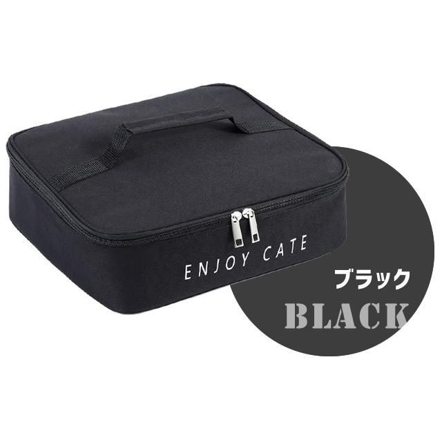 ランチバッグ 保冷 薄型 スクエア型 大容量 マチ 広い ダブルファスナー 大きめ 保温 お弁当袋 シンプル 杢調 丈夫 軽量 レジャー GPT 送料無料(gu1c393) | ブランド登録なし | 12