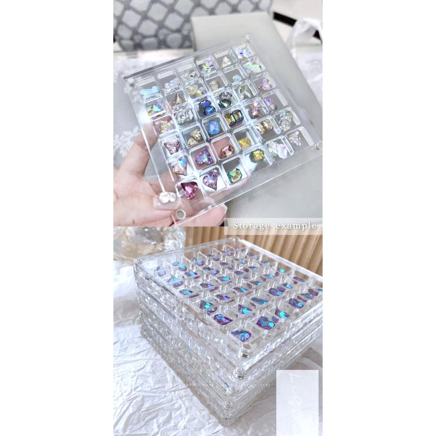 コレクションケース ディスプレイケース 収納ケース フレーム ビーズ 宝石 ジュエリー クリアケース パーツケース アクセサリー GPT 2点迄メール便OK(gu1c450) | ブランド登録なし | 05