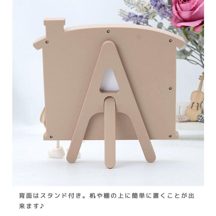 フォトフレーム 写真立て おしゃれ かわいい フォトスタンド クマ うさぎ 家型 揺れる 横置き 卓上 2L ギフト プレゼント 子供 ベビー GPT 送料無料 (gu1c467) | ブランド登録なし | 07