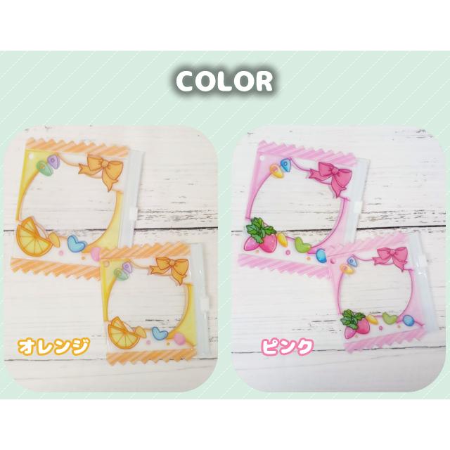 缶バッジ カバー 57mm 76mm対応 2個セット キーホルダー 保護 透明