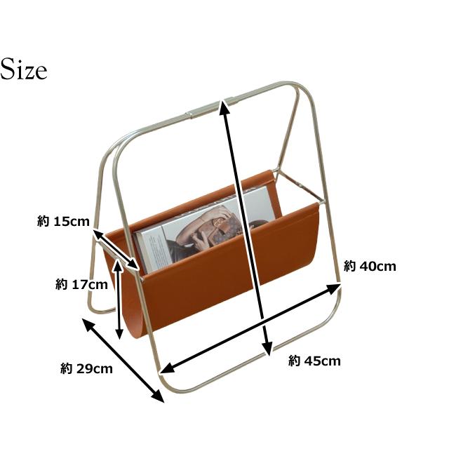 マガジンラック アイアン 折り畳み フェイク レザー 合皮 オフィス コンパクト おしゃれ 本 雑誌 新聞ラック 北欧 韓国 GPT (gu1c556)送料無料 | ブランド登録なし | 09
