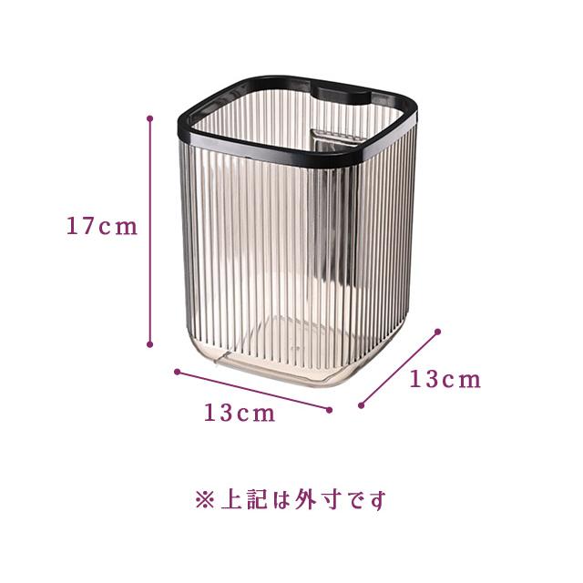 ゴミ箱 スタンド付き スマホスタンド 蓋無し ダストボックス ごみ箱 卓上 コンパクト 小さい プラスチック 軽量 おしゃれ 室内 リビング GPT 送料無料(gu1c557) | ブランド登録なし | 07