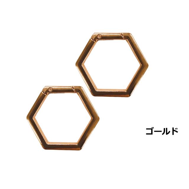 「レビュー記入でメール便送料無料」 カラビナ 2個セット おしゃれ キーホルダー 六角形 ゴールド シルバー GPT gu1c584-mail(gu1c585)(1通につき1点迄) | ブランド登録なし | 11