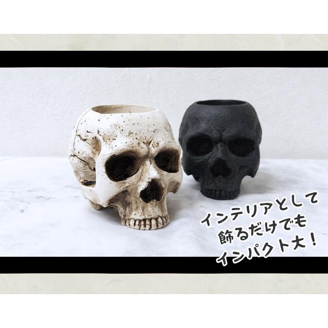 ハロウィン 飾り キャンドルホルダー 骸骨 装飾 スカル ドクロ キャンドルスタンド ろうそく立て インテリア 雑貨 ホラー パーティ GPT 送料無料(gu1c634) | ブランド登録なし | 06