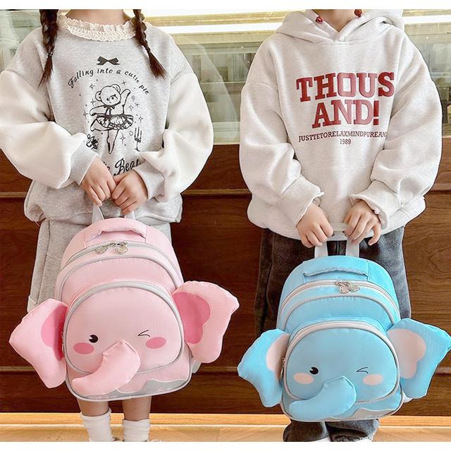 リュックサック 子供 キッズ かわいい アニマル ゾウ 笛付き 大容量 保育園 幼稚園 男の子 女の子 チェストベルト ベビーリュック 入園 GPT 送料無料 (gu1c637) | ブランド登録なし | 10