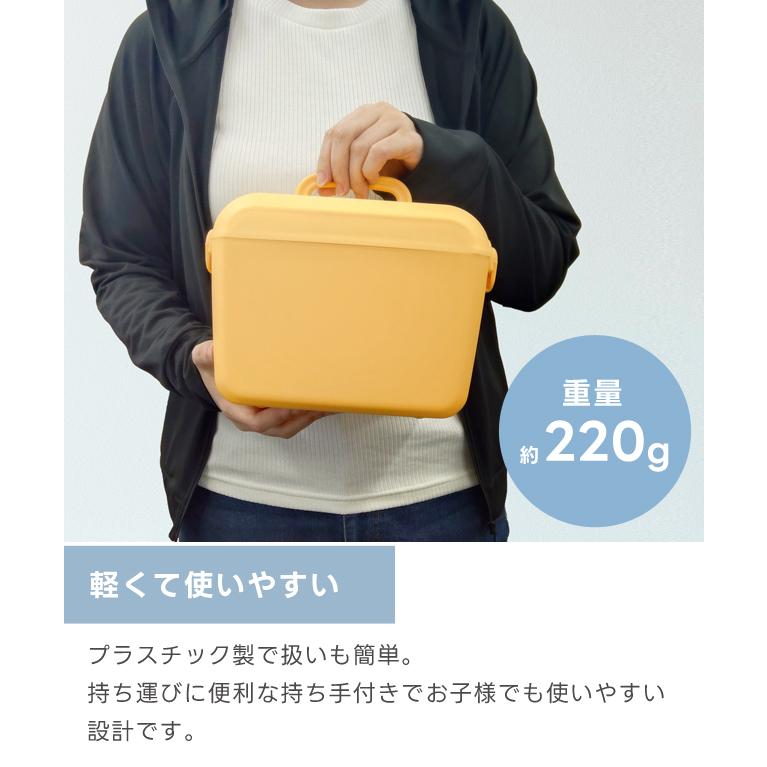 収納ボックス ふた付き コンパクト 収納ケース 道具箱 救急箱 裁縫箱 おもちゃ 収納 プラスチック 取っ手付き ツールボックス 小物入れ GPT 送料無料(gu1c669) | ブランド登録なし | 05