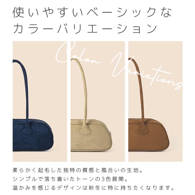 レディース トートバッグ スエード ハンドバッグ ミニ ボストン 横長 肩掛け おしゃれ 大人 秋冬 シンプル 通勤 プレゼント ギフト GPT 送料無料(gu1c672) | ブランド登録なし | 05
