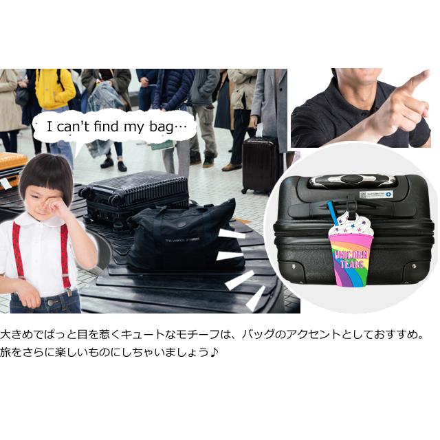 ネームタグ ラゲッジタグ スイカ 貝殻 サメ ドリンク 可愛い 荷物タグ 名札 目印 旅行 スーツケース リュック ラバー 子供 GPT 10点迄メール便OK(gu1c699) | ブランド登録なし | 08