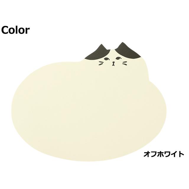 ランチョンマット ランチマット 猫 洗える 撥水 丸 ハチワレ レザー調 かわいい おしゃれ マット 子供 大人 PUレザー 北欧 韓国 GPT 3点迄メール便OK(gu1c718) | ブランド登録なし | 12