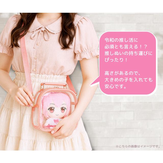 痛バッグ ショルダーバッグ 小さめ 推し活 光る フチ 透明 斜めがけ 肩がけ ミニ 缶バッジ ハンドバッグ ポーチ コンパクト GPT 1点迄メール便OK(gu1c734) | ブランド登録なし | 05