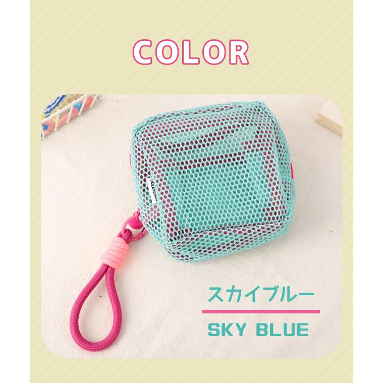 ミニポーチ 化粧ポーチ 小物入れ スクエア 収納 ガジェットポーチ ファスナーポーチ 持ち歩き コンパクト バイカラー シンプル GPT 2点迄メール便OK(gu1c759) | ブランド登録なし | 10