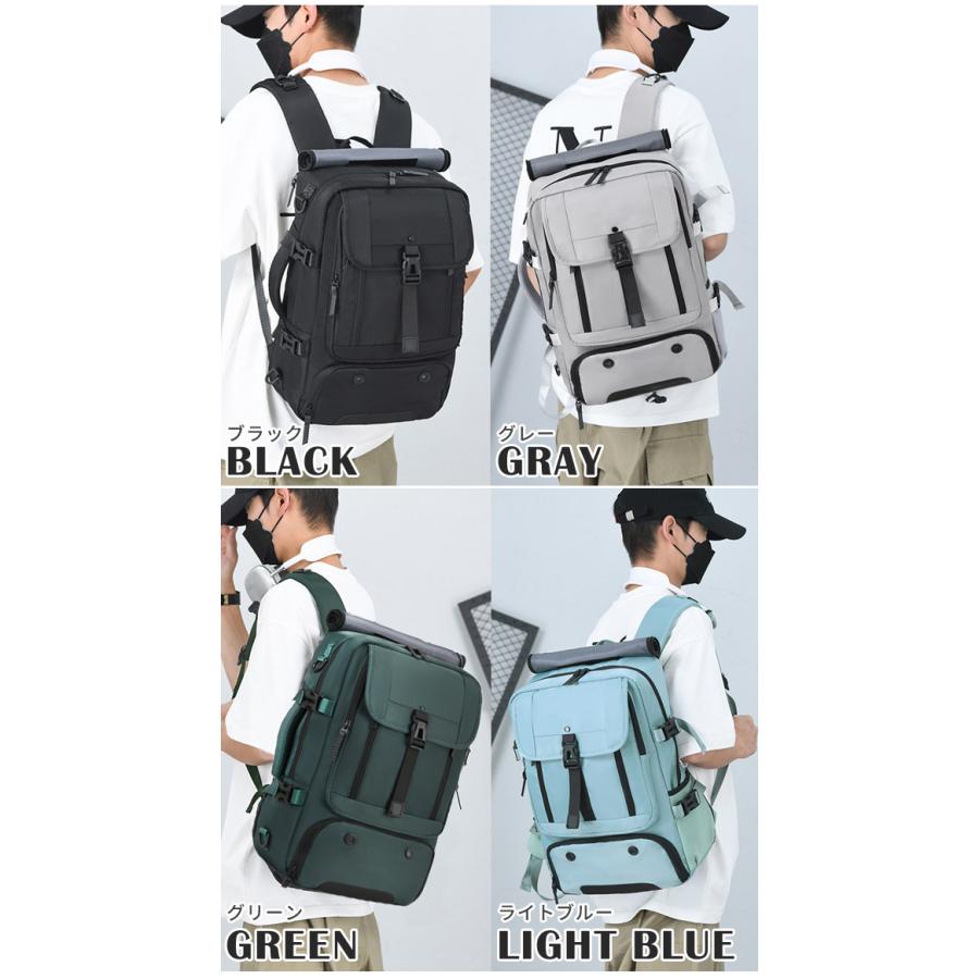 リュック 靴収納 2層 大容量 20L PC収納 ショルダー キャリーオン 3WAY メンズ ビジネスリュック 通勤 出張 旅行 ジム リュックサック GPT 送料無料(gu1c773) | ブランド登録なし | 10