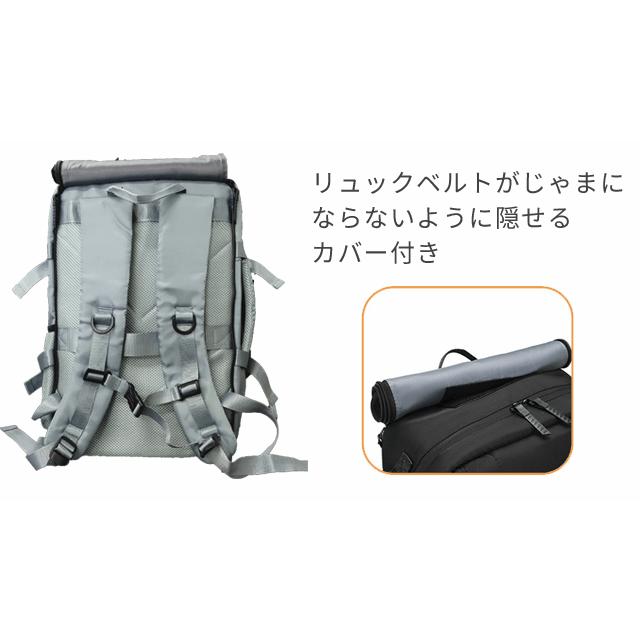 リュック 靴収納 2層 大容量 20L PC収納 ショルダー キャリーオン 3WAY メンズ ビジネスリュック 通勤 出張 旅行 ジム リュックサック GPT 送料無料(gu1c773) | ブランド登録なし | 04