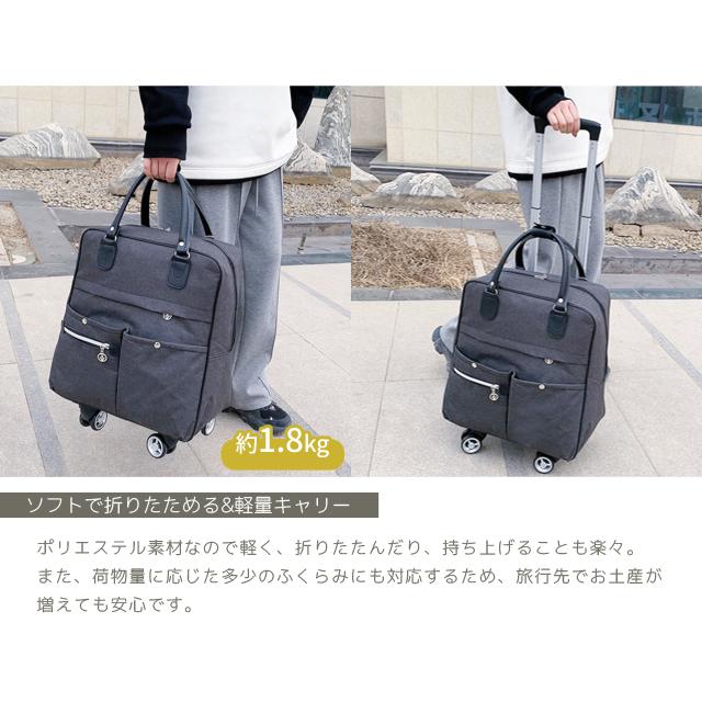 2点セット ソフト キャリーバッグ Sサイズ ファスナー 小型 ショルダー