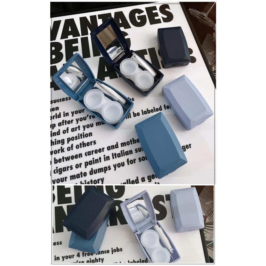 「レビュー記入でメール便送料無料」コンタクトケース コンタクトレンズ ケース メンズ おしゃれ カラコン 携帯用 ミラー ピンセット GPT gu1c797-mail(gu1c798) | ブランド登録なし | 04