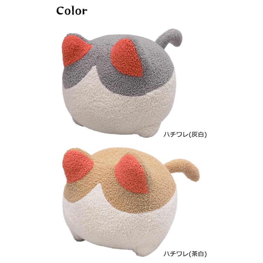 ぬいぐるみ 猫 ネコ ハチワレ 無地 クッション 抱き枕 インテリア シンプル ボアファー ふわふわ 猫グッズ 猫雑貨 GPT (gu1c811)送料無料 | ブランド登録なし | 11