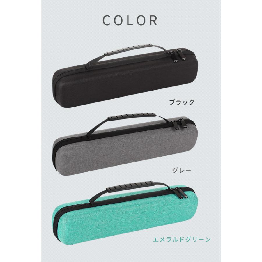 ヘアアイロンケース 収納ケース ハード 持ち手付き ストレートアイロン コテ 持ち運び ファスナー 旅行 出張 携帯 GPT 送料無料(gu1c822) | ブランド登録なし | 08