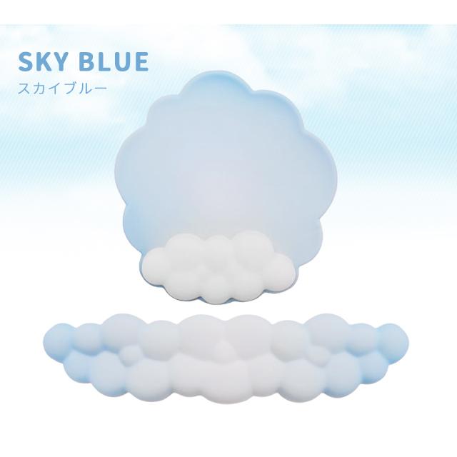 マウスパッド リストレスト セット 可愛い おしゃれ 雲 空 グラデーション パソコン キーボード 手首 クッション 低反発 滑り止め ゲーム GPT 送料無料(gu1c830) | ブランド登録なし | 07