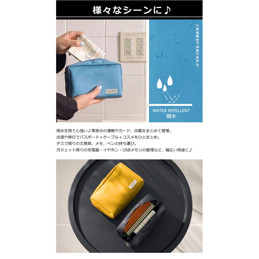 「レビュー記入でメール便送料無料」通帳 ケース 4層 仕切り ポーチ お薬手帳 パスポート A6 収納 印鑑 カード GPT gu1c863-mail(gu1c864)(1通2点迄) | ブランド登録なし | 03