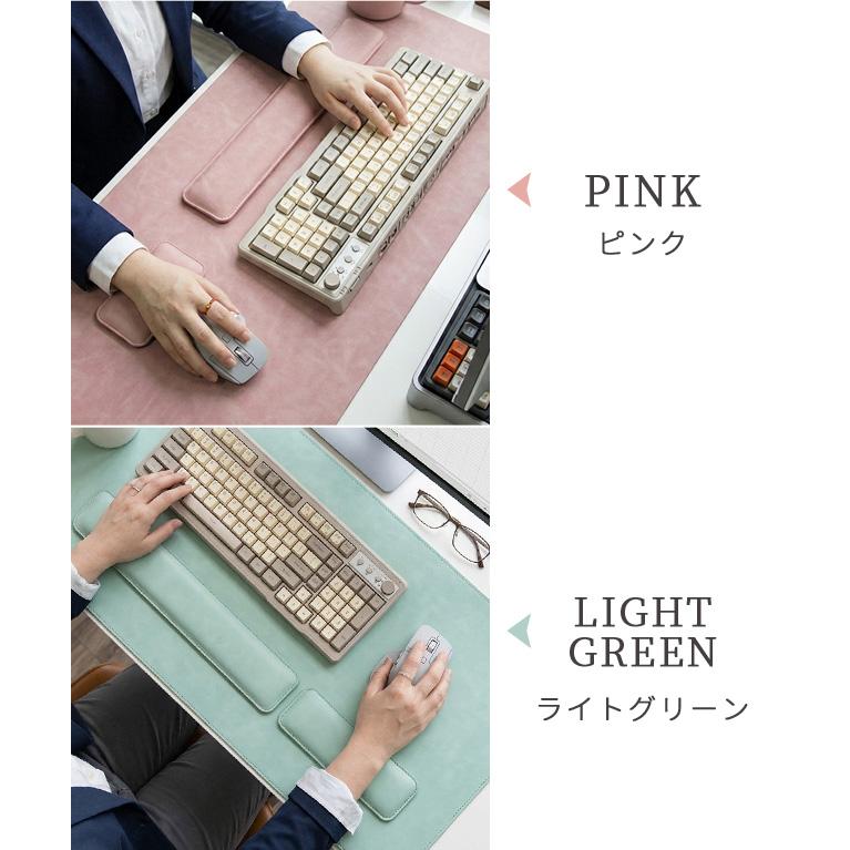 デスクマット リストレスト 3点セット パソコンマット 大きめ 70×35cm マウス対応 学習机 マウスパッド 手首 クッション プレゼント GPT 送料無料(gu1c884) | ブランド登録なし | 10
