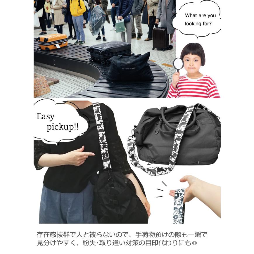 「レビュー記入でメール便送料無料」 ショルダーベルト ショルダーストラップ 付け替え 北欧 花 猫 水玉 柄 白黒 GRIP TRIP gu1c902-mail(gu1c903)(1通2点迄) | ブランド登録なし | 05