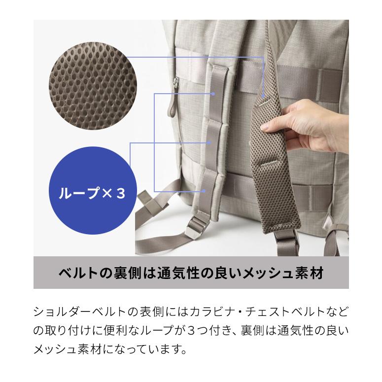 ミレスト ストラクト バックパック 大型 2WAY リュック 18.5L MILESTO STLAKT MLS569 大容量 15inch PC収納(id0a143) | STLAKT | 09